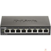 Сетевое оборудование D-Link DGS-1100-08V2/A1A Настраиваемый L2 коммутатор с 8 портами 10/100/1000Base-T