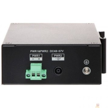 Коммутаторы DAHUA DH-LR2110-8ET-120 8-портовый неуправляемый коммутатор с ePoE, уличное исполнение, 8xRJ45 1Gb ePoE, 1xRJ45 1Gb + 1xSFP 1Gb uplink, суммарно 120Вт, коммутация 8.8 Гбит/с, MAC-таблица 8К-2