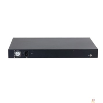 Коммутаторы DAHUA DH-LR2226-24ET-360 26-портовый управляемый коммутатор с ePoE, уровень L2, 24xRJ45 100Mb PoE, 2хКомбо SFP/RJ45 1Gb uplink, суммарно 360Вт, коммутация 8.8 Гбит/с, MAC-таблица 4К-2