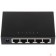 Коммутаторы DAHUA DH-PFS3005-5GT 5-портовый гигабитный неуправляемый коммутатор, 5xRJ45 1Gb, коммутация 10 Гбит/с, MAC-таблица 2К, металл