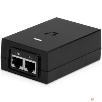Сетевое оборудование UBIQUITI POE-48-24W с PoE, 220 VAC -> 48VDC 0.5A Блок питания 