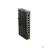 Сетевое оборудование D-Link DIS-100G-10S/A2A Промышленный неуправляемый коммутатор с 8 портами 10/100/1000Base-T и 2 портами 1000Base-X SFP