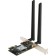 Сетевое оборудование ASUS PCE-AX1800 Беспроводной двухдиапазонный PCI Express адаптер AX1800 + Bluetooth 5.2, внешняя антенна, Wi-Fi 6 (ax) 