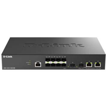 Сетевое оборудование D-Link DGS-1210-10XS/ME/C1A Управляемый L2 коммутатор с 8 портами 1000Base-X SFP и 2 комбо-портами 10GBase-T/SFP+