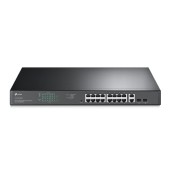 Сетевое оборудование TP-Link TL-SG1218MPE Коммутатор Easy Smart с 18 гигабитными портами (16 портов PoE+) и 2 комбинированными портами RJ45/SFP
