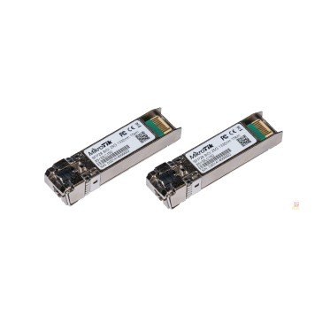Сетевое оборудование MikroTik XS+2733LC15D Пара трансиверов  SFP/SFP+/SFP28 modules 1/10/25G 15km 1270nm + 1330nm-1