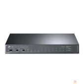 Сетевое оборудование TP-Link TL-SL1311MP Настольный коммутатор на 8 PoE+ портов 10/100 Мбит/с и 3 гигабитных порта