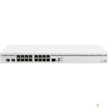 Сетевое оборудование MikroTik CCR2004-16G-2S+ Маршрутизатор 16*1Gbit RJ45, 2*10Gbit SFP+