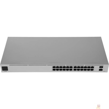 Сетевое оборудование UBIQUITI USW-24-POE PoE-коммутатор в стойку, 24х 1G RJ45, 2х SFP, раздача 95 Вт-1