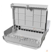 Сетевое оборудование MikroTik CRS310-1G-5S-4S+OUT Коммутатор уличный, оптический 1*1Gbit Rj45, 5*1Gbit SFP, 4*10Gbit SFP+ Сетевое оборудование MikroTik CRS310-1G-5S-4S+OUT Коммутатор уличный, оптический 1*1Gbit Rj45, 5*1Gbit SFP, 4*10Gbit SFP+
