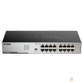 Сетевое оборудование D-Link DGS-1016D/J1A Неуправляемый коммутатор с 16 портами 10/100/1000Base-T