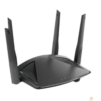 Сетевое оборудование D-Link DIR-X1860/RU/R1A Двухдиапазонный гигабитный Wi-Fi 6 маршрутизатор AX1800-1