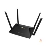 Сетевое оборудование Роутер беспроводной ASUS RT-AX53U, 3 LAN, 1000 Мбит/с, 4 (802.11n), 5 (802.11ac), 6 (802.11ax), 1 x USB 2.0, 3G, 4G/LTE, IPv6 черный