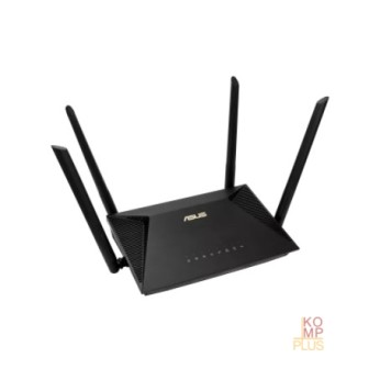 Сетевое оборудование Роутер беспроводной ASUS RT-AX53U, 3 LAN, 1000 Мбит/с, 4 (802.11n), 5 (802.11ac), 6 (802.11ax), 1 x USB 2.0, 3G, 4G/LTE, IPv6 черный-2