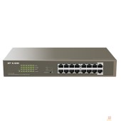 Сетевое оборудование IP-COM G1116P-16-150W Коммутатор PoE неуправляемый 16-Ports 10/100/1000 Base-T / 16-Ports PoE (PoE бюджет 135W)