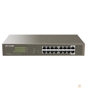 Сетевое оборудование IP-COM G1116P-16-150W Коммутатор PoE неуправляемый 16-Ports 10/100/1000 Base-T / 16-Ports PoE (PoE бюджет 135W)