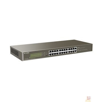 Сетевое оборудование IP-COM G1124P-24-250W Коммутатор PoE неуправляемый 24-Ports 10/100/1000 Base-T / 24-Ports PoE (PoE бюджет 225W)-2