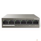 Сетевое оборудование IP-COM F1106P-4-63W Коммутатор PoE неуправляемый 6-Ports 10/100 Mbps Base-TX / 4-Ports PoE (PoE бюджет 58W)