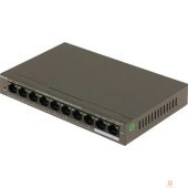 Сетевое оборудование IP-COM F1110P-8-102W Коммутатор PoE неуправляемый 8-Ports 10/100 Mbps Base-TX + 2-Ports 10/100/1000 Base-TX / 8-Ports PoE (PoE бюджет 99W)