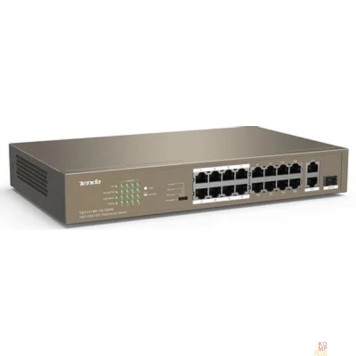 Сетевое оборудование IP-COM F1118P-16-150W Коммутатор PoE неуправляемый 18-Ports 10/100 Mbps Base-TX + 1-Port 1000 Base-X SFP / 16-Ports PoE (PoE бюджет 130W)-2