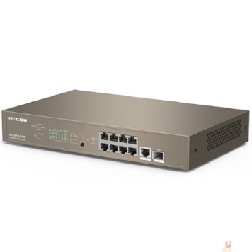 Сетевое оборудование IP-COM G5310P-8-150W L3 Коммутатор PoE управляемый 8-Ports 10/100/1000 Base-T + 1-Port 1000 Base-X SFP  / 8-Ports PoE (PoE бюджет 130W)-1