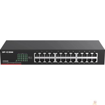 Сетевое оборудование IP-COM G1024D Коммутатор в стойку, 24*1Gbit RJ45-1