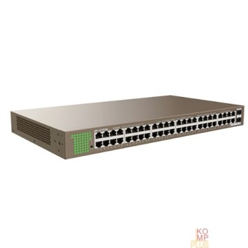 Сетевое оборудование IP-COM G1050F Коммутатор в стойку, 48*1Gbit RJ45, 2*SFP 1Gbit-1