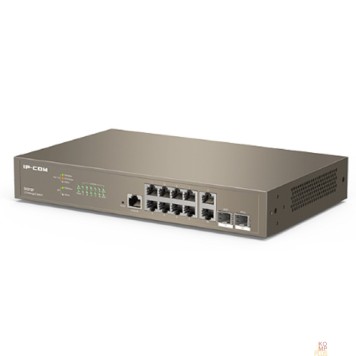 Сетевое оборудование IP-COM G5312F Коммутатор управляемый в стойку, 10*1Gbit RJ45, 2*SFP 1Gbit,  console port-1