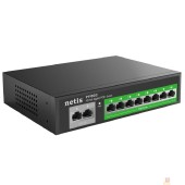 Сетевое оборудование Коммутатор Netis P110GC 10G 8PoE+ 100W неуправляемый