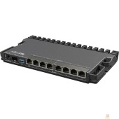 Сетевое оборудование MikroTik RB5009UPr+S+IN Маршрутизатор CPU ARM64, 4 ядра 350-1400MHZ, 1GB RAM, 7*1Gbit RJ45, 1*2.5gbit RJ45, PoE out 1-7port