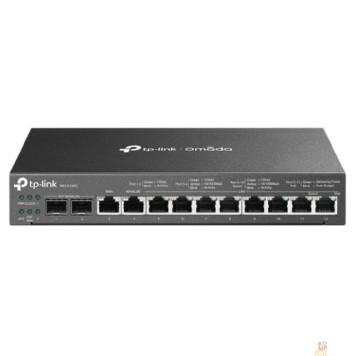 Сетевое оборудование TP-Link ER7212PC VPN-маршрутизатор Omada с гигабитными портами PoE и встроенным контроллером