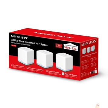 Mercusys Mercusys Halo H30(3-pack) AC1200 Домашняя Mesh Wi-Fi система-2