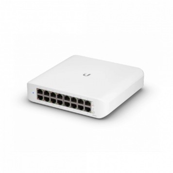 Сетевое оборудование UBIQUITI USW-LITE-16-POE PoE-коммутатор, 16х 1G RJ45, раздача 45 Вт