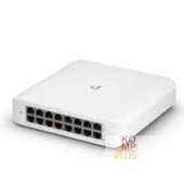 Сетевое оборудование UBIQUITI USW-LITE-16-POE PoE-коммутатор, 16х 1G RJ45, раздача 45 Вт