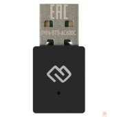 Сетевое оборудование Digma DWA-BT5-AC600C AC600 Net Adapter WiFi + Bluetooth USB 2.0 (ant.int) 1ant. (pack:1pcs)