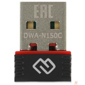 Сетевое оборудование Digma DWA-N150C Net Adapter WiFi N150 USB 2.0 (ant.int) 1ant. (pack:1pcs)