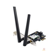 Сетевое оборудование Сетевой адаптер ASUS PCE-AXE5400 WiFi 6E Bluetooth 5.2 2402+2402+574Mbps 6GHz/5GHz/2.4GHz 
