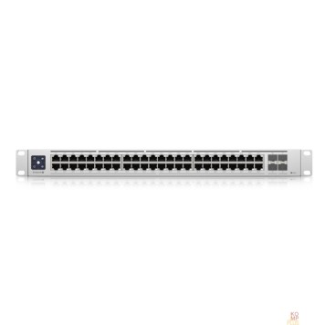 Сетевое оборудование UBIQUITI USW-Enterprise-48-PoE PoE-коммутатор в стойку, 48х 2.5G RJ45, 4х 10G SFP+, раздача 720 Вт-1