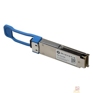 Сетевое оборудование MikroTik XQ+31LC10D Модуль QSFP 100gbit, Dual LC UPC, 10km, SM, 1296nm, 1300nm, 1305nm, 1309nm
