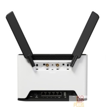 Сетевое оборудование MikroTik S53UG+5HaxD2HaxD-TC&FG621-EA Chateau LTE6 ax Маршрутизатор AX1800, 1*2.5Gbit RJ45, 4*1Gbit RJ45, micro sim slot-2