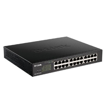 Сетевое оборудование D-Link DGS-1100-24PV2/A3A Настраиваемый L2 коммутатор c 24 портами 10/100/1000Base-T (12 портов РоЕ 802.3af/at, PoE-бюджет 100 Вт)-1