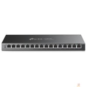 Сетевое оборудование TP-Link TL-SG116P Настольный коммутатор с 16 гигабитными портами PoE+
