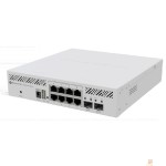 Сетевое оборудование MikroTik CRS310-8G+2S+IN Коммутатор управляемый, 8*1gbit RJ45, 2*SFP+, indoor, rOSv7