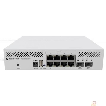Сетевое оборудование MikroTik CRS310-8G+2S+IN Коммутатор управляемый, 8*1gbit RJ45, 2*SFP+, indoor, rOSv7-2