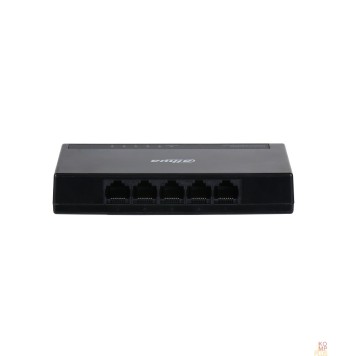 Коммутаторы DAHUA DH-PFS3005-5GT-L 5-портовый гигабитный неуправляемый коммутатор, 5xRJ45 1Gb, коммутация 10 Гбит/с, MAC-таблица 2K, пластик