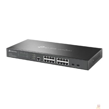 Сетевое оборудование TP-Link SG3218XP-M2 Управляемый коммутатор Omada уровня 2+ с 16 портами 2,5 Гбит/с (8 портов PoE+) и 2 портами SFP+-1