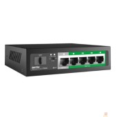 Сетевое оборудование Netis P106GC Коммутатор, кол-во портов: 4x1 Гбит/с, SFP 1x1, кол-во SFP/uplink: RJ-45 1x1 Гбит/с, PoE: 4x15.4 Вт (макс. 58 Вт) 