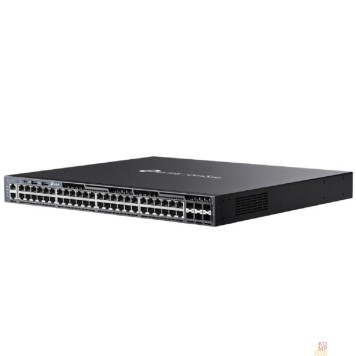 Сетевое оборудование TP-Link SG6654X Стекируемый управляемый коммутатор 3-го уровня Omada с 48 гигабитными портами и 6 портами SFP+-1