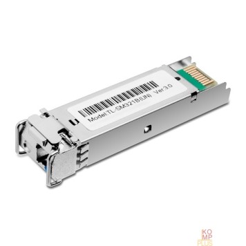 Сетевое оборудование TP-Link SM321B WDM SFP-трансивер, 1000Base-BX (Simplex LC), Tx: 1310нм, Rx: 1550нм, одномод, до 20км