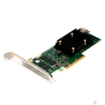 Сетевое оборудование Broadcom 05-50077-03 Контроллер SAS LSI 9500-8i SGL 05-50077-03 PCIe v4 x8 LP, Tri-Mode SAS/SATA/NVMe 12G HBA, 8port(1*int SFF8654), 3808 IOC, RTL {5}